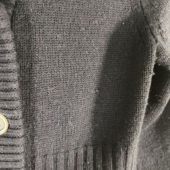 Banana Republic Extra Fine Merino Wool Jacket Women's Small Blue Button Up - Picture 7 of 7